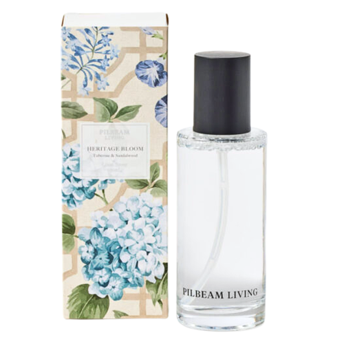 Pilbeam Living Heritage Bloom Linen Spray 150mL