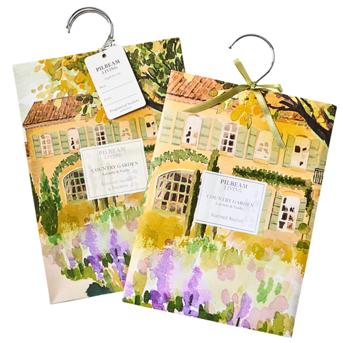 Pilbeam Living Country Garden Hanging Sachets Set of 4