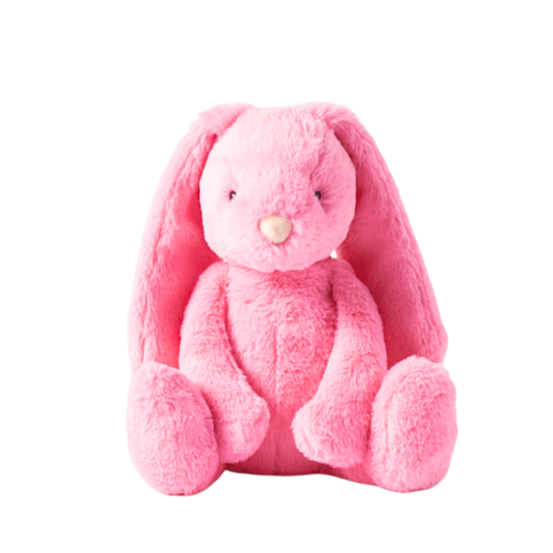 Jiggle & Giggle Floral Sherbet Pink Bunny Soft Toy Medium