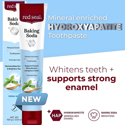 Red Seal Baking Soda Hydroxyapatite Toothpaste 100g