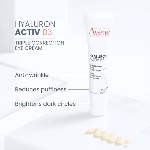 Avène Hyaluron Activ B3 Triple Correction Eye Cream 15mL