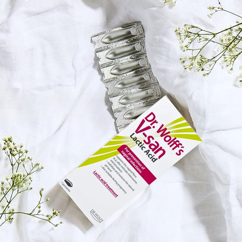 Dr. Wolff's V-san Lactic Acid 7 Pessaries