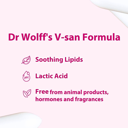Dr. Wolff’s V-san Moisturising Cremolum For Vaginal Dryness 16 Pessaries