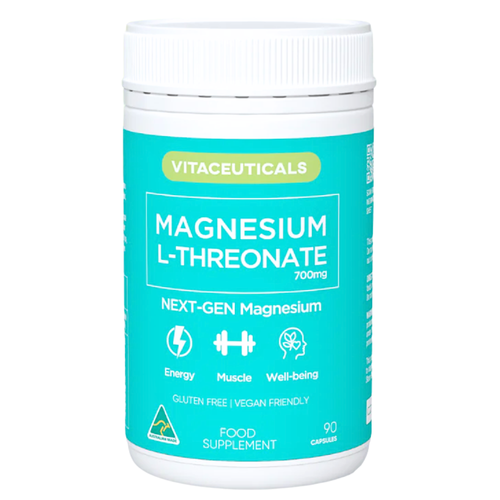 Vitaceuticals  Magnesium L-threonate 90 Tablets product image