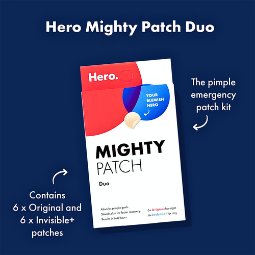 Hero Mighty Patch Duo 12pk product features info