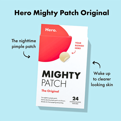 Hero Mighty Patch Original Pimple Patches 24pk product benefits image