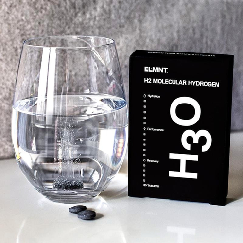 ELMNT H2 Molecular Hydrogen Natural 30 Tablets product lifestyle image