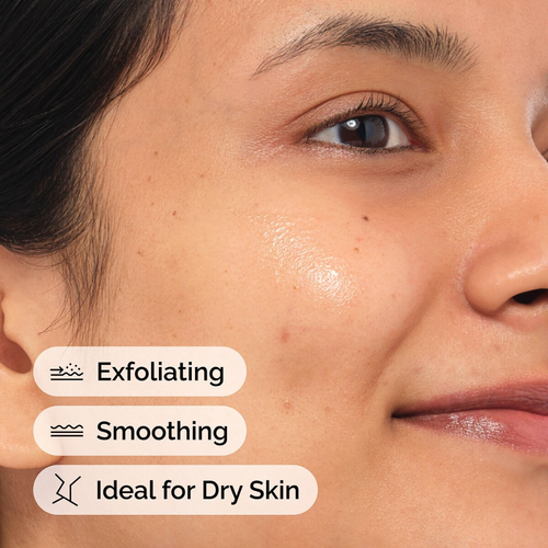 The Ordinary Lactic Acid 10% + HA Exfoliating Serum 30mL product highlights