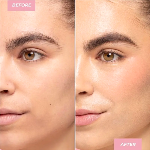 MCoBeauty XtendBrows Treatment Gel Light/Medium product before and after use