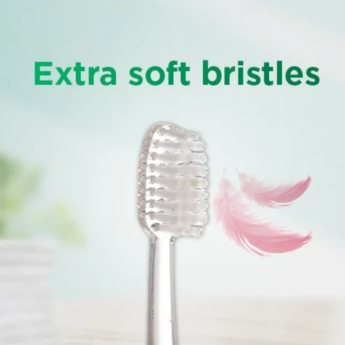 Infographic of GUM 317 Delicate Toothbrush Super Soft for Post-Surgery Care (Colour Selected at Random)