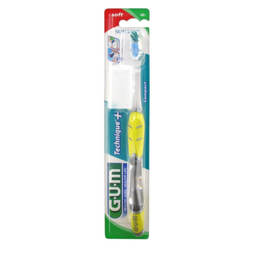 Product image of 491 Technique Compact Soft Toothbrush (Colour Selected at Random)