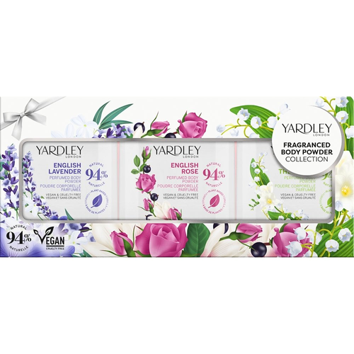 Yardley Fragranced Body Powder Trio Gift Set product image