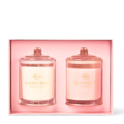 Glasshouse Fragrances Radiance In Bloom x Velvet Rhapsody Candle Duo 200g product image