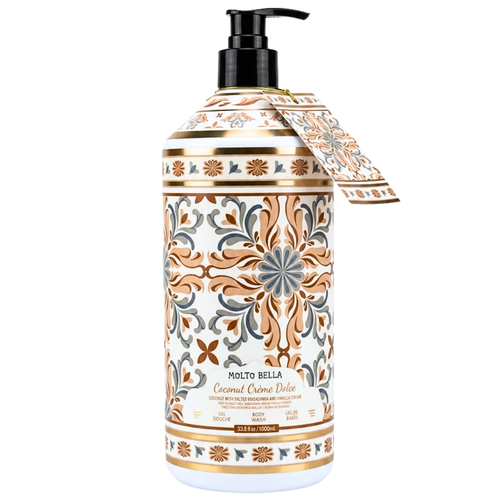 Molto Bella Gel Body Wash Coconut Crème Dolce 1000mL