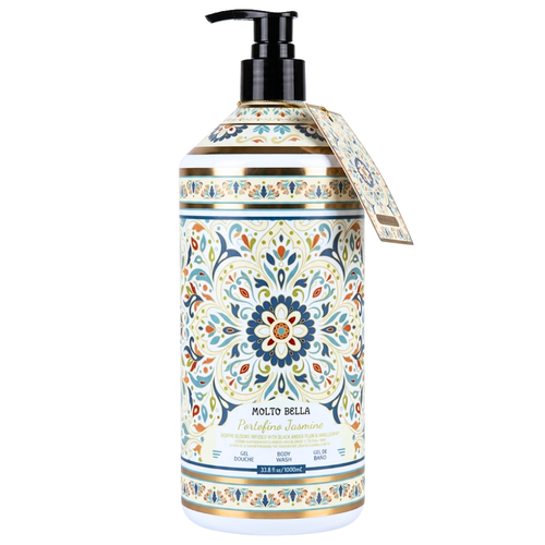 Molto Bella Gel Body Wash Portofino Jasmine 1000mL