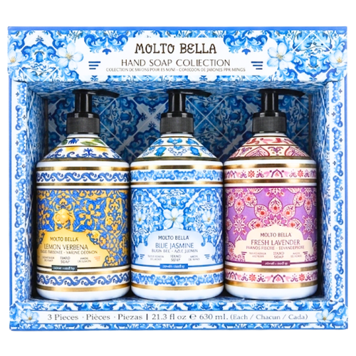 Molto Bella Hand Soap Collection Gift Set of 3 630mL