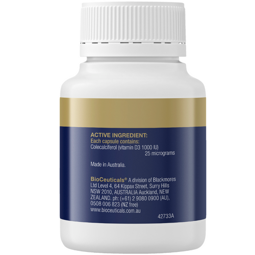 BioCeuticals D3 Capsules 60 Soft Capsules