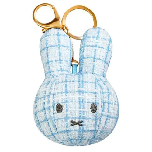 Miffy Plush Blue Keyring Product Image