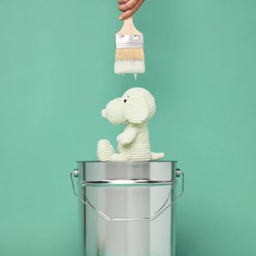 Peanuts Collection Snoopy Sitting ECO Corduroy Fresh Mint 19cm