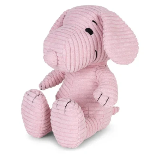 Copy of Peanuts Collection Snoopy Sitting ECO Corduroy Pink 19cm