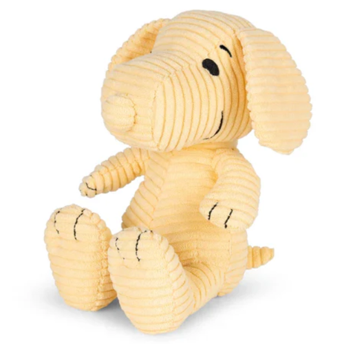 Peanuts Collection Snoopy Sitting ECO Corduroy Buttercream 19cm