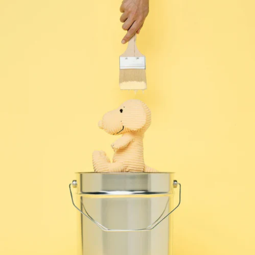 Peanuts Collection Snoopy Sitting ECO Corduroy Buttercream 19cm