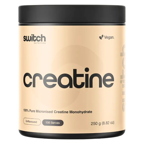 Switch Nutrition Creatine Monohydrate Unflavoured Powder 250g