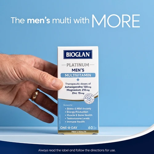 Bioglan Platinum Men's Multivitamin 60 Tablets