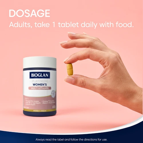 Bioglan Platinum Women's Multivitamin 60 Tablets