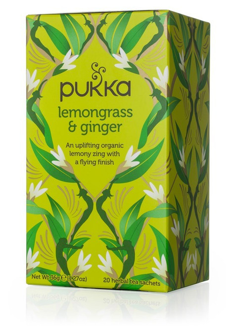 Pukka Organic Lemongrass & Ginger Tea 20pk