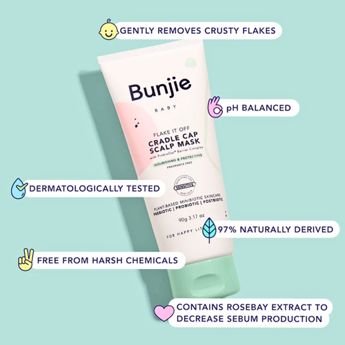 Bunjie Baby Cradle Cap Scalp Mask 90g