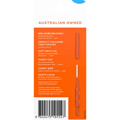 go2 dentagenie Wide Dental Brush 18 Pack
