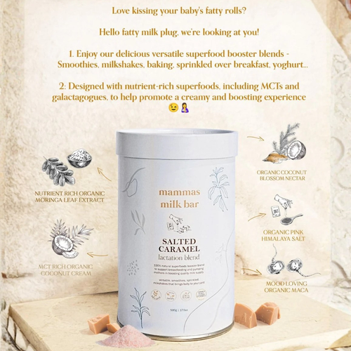 Mammas Milk Bar Salted Caramel Lactation Blend 500g