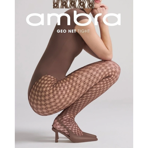 Ambra Geo Net Tight in Mocha Small/Medium Size