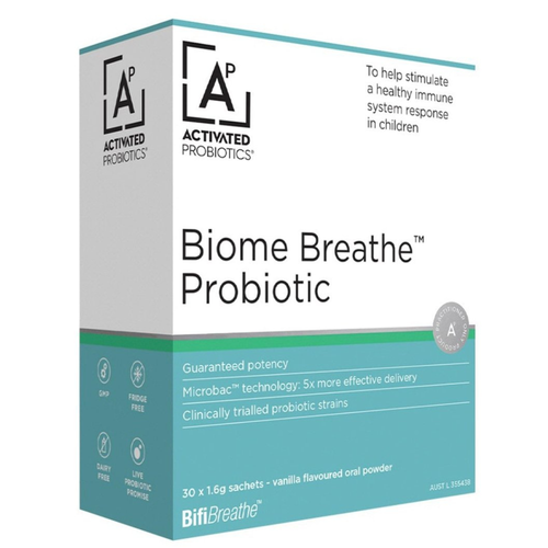 Activated Probiotics Biome Breathe Probiotic 1.6g x 30 Sachets
