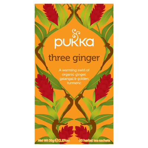 Pukka Organic Three Ginger Tea 20pk