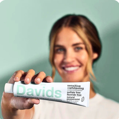 Davids Sensitive+Whitening nano-Hydroxyapatite Toothpaste