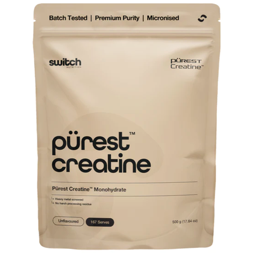 Switch Nutrition Purest Creatine Unflavoured Powder 500g