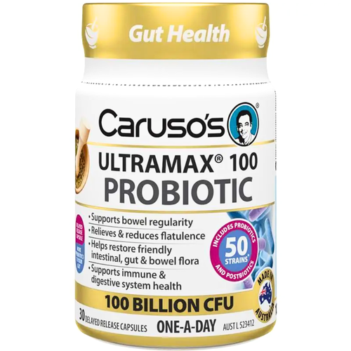 Caruso's One-A-Day Ultramax 100 Probiotic 30 Capsules