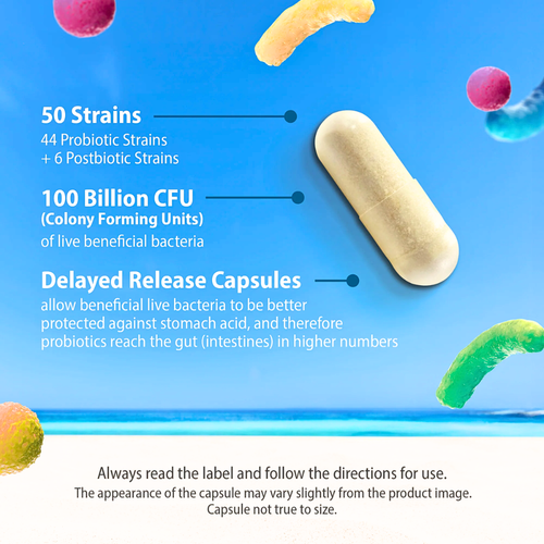 Caruso's One-A-Day Ultramax 100 Probiotic 30 Capsules