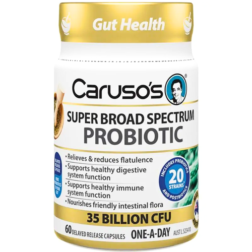 Caruso's One-A-Day Super Broad Spectrum Probiotic 60 Capsules