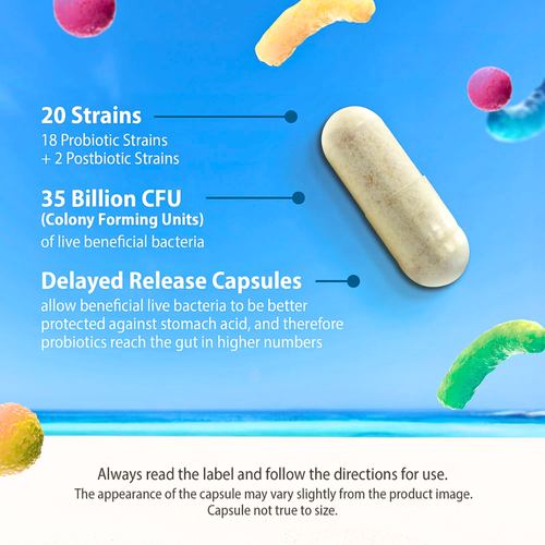 Caruso's One-A-Day Super Broad Spectrum Probiotic 60 Capsules