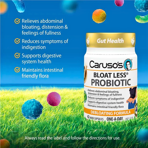 Caruso's One-A-Day Bloat Less Probiotic 42 Capsules