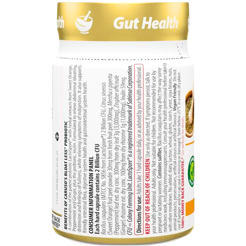Caruso's Reduce Hunger Probiotic 42 Capsules