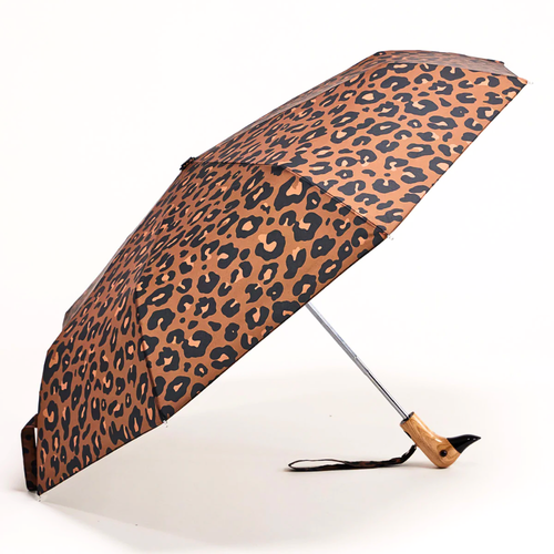 Original Duckhead Umbrella Eco-Friendly Leopard 35cm