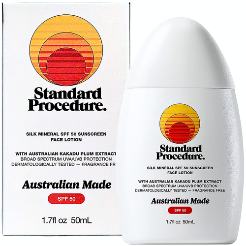 Standard Procedure Silk Mineral Face Sunscreen SPF 50+ 50mL