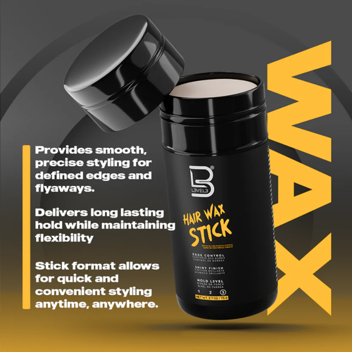 L3VEL3 Hair Wax Stick High Hold 75g