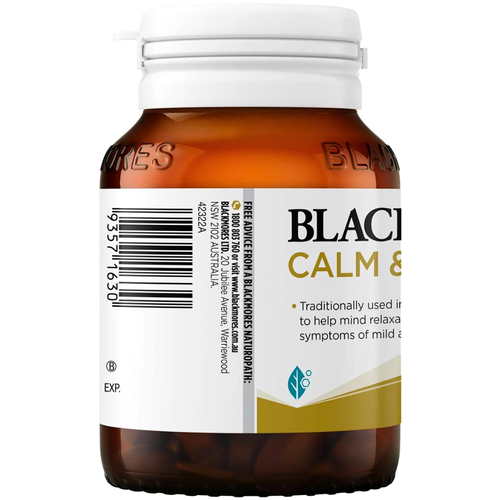 Blackmores Calm & Relax 60 Tablets
