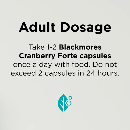 Blackmores Cranberry Forte 50,000 30 Tablets
