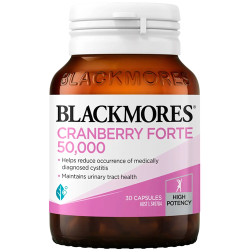 Blackmores Cranberry Forte 50,000 30 Tablets